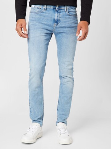 Calvin Klein Jeans - Skinny Vaquero en azul: frente