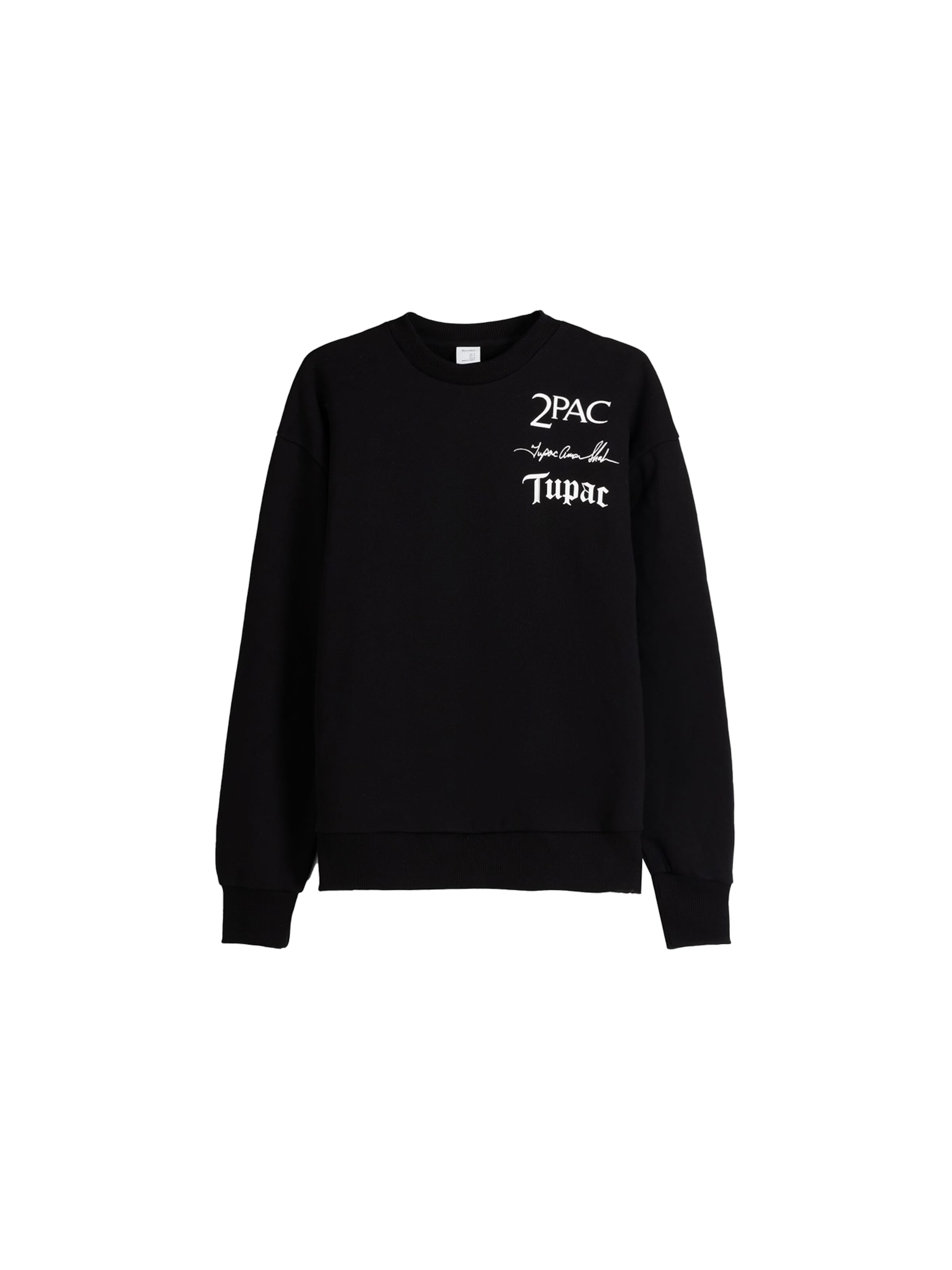 Bershka Collegepaita värissä musta: etupuoli