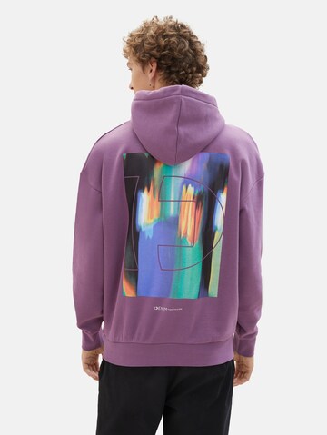 TOM TAILOR DENIM - Sudadera 'Relaxed' en lila