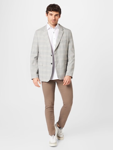 BURTON MENSWEAR LONDONSlim Fit Sako - siva boja