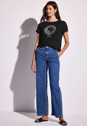 STREET ONE Shirt in Black