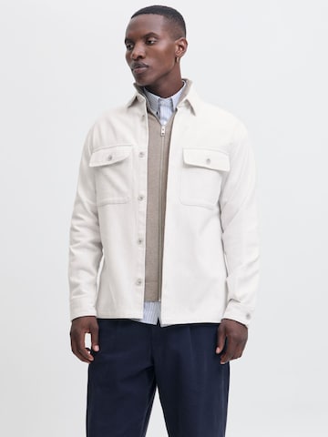 JACK & JONES Regular Fit Skjorte i hvid: forside