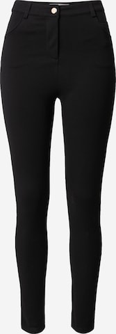 Oasis Skinny Pants in Black: front