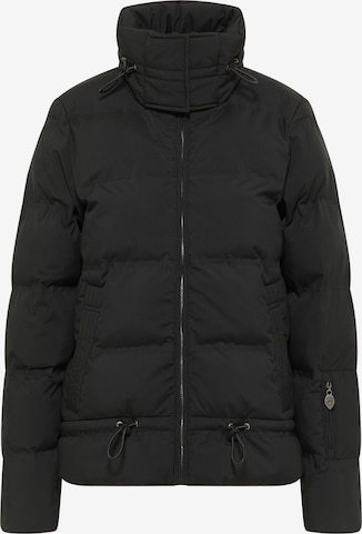 MYMO Winter Jacket in Black: front