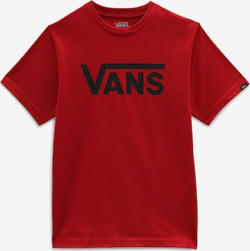 Tricou 'CLASSIC' de la VANS pe roșu: față