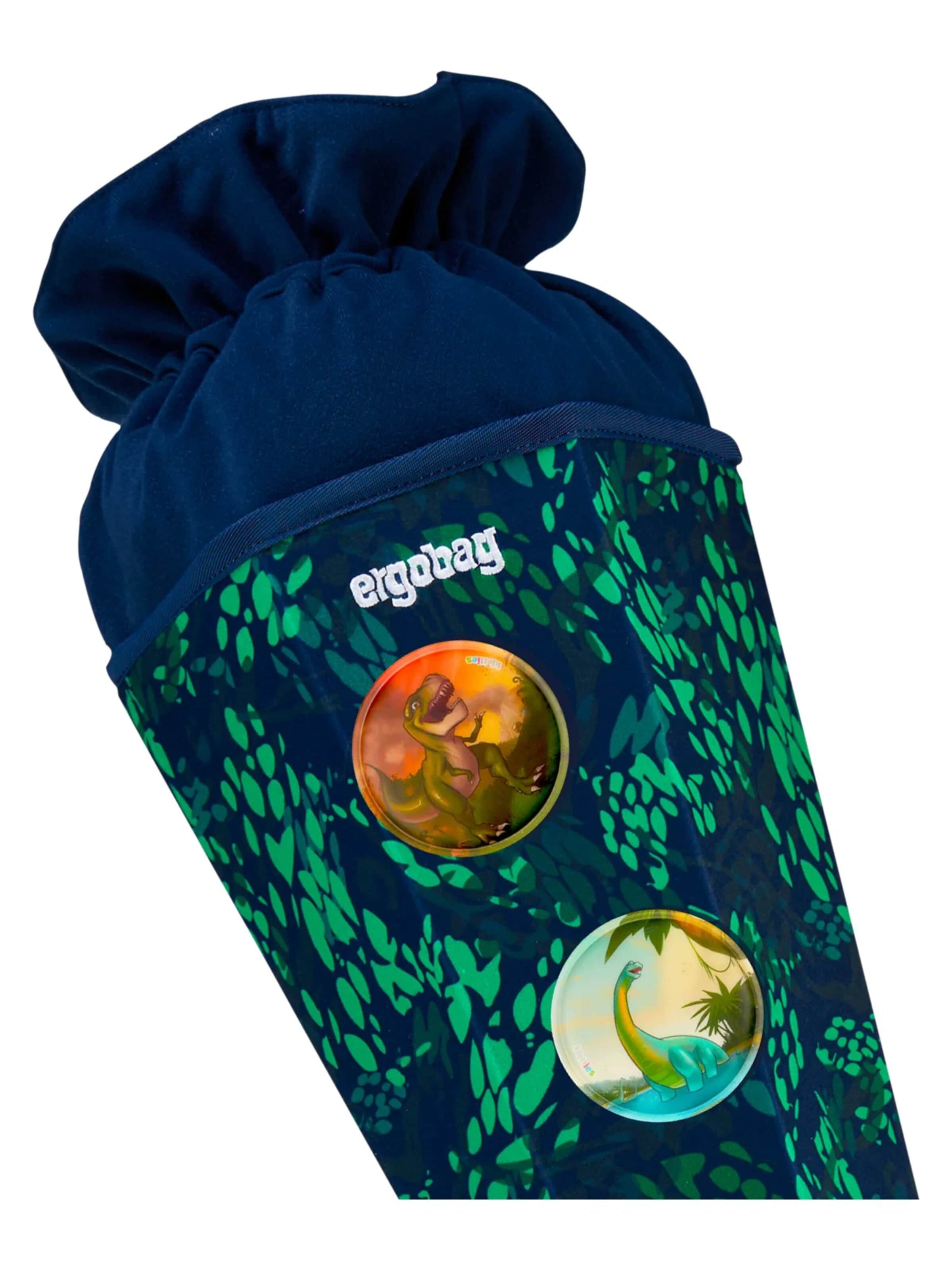 ergobag Bag 'Schultüte Schultüte' in Green