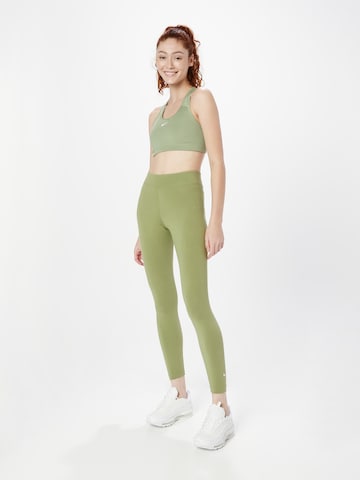 zaļš Nike Sportswear Šaurs Legingi 'Essential'