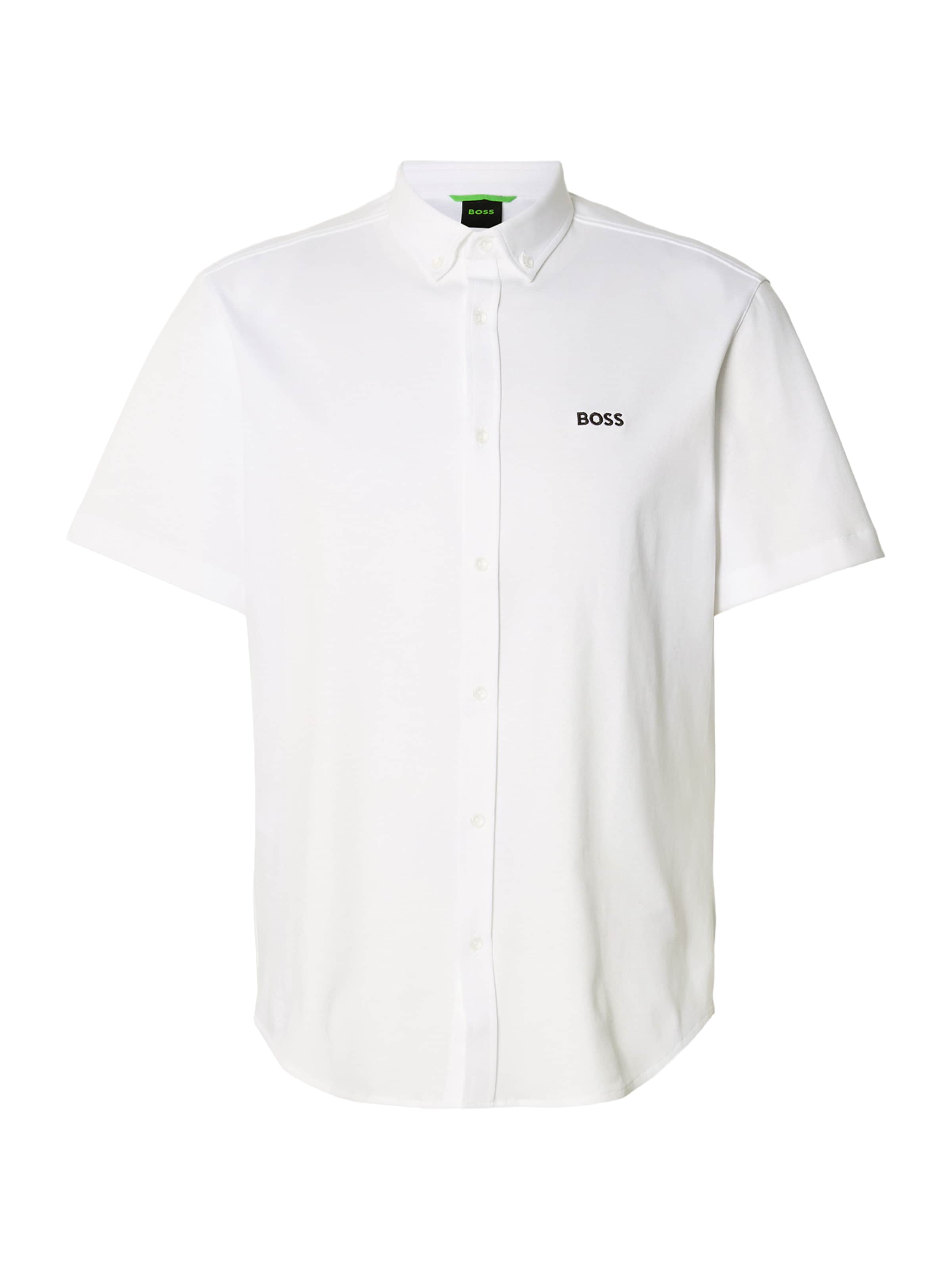 Coupe regular Chemise 'Motion' BOSS en blanc : devant