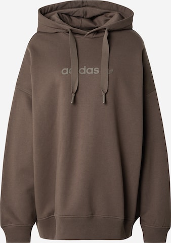 Felpa 'Essentials' di ADIDAS ORIGINALS in marrone: frontale