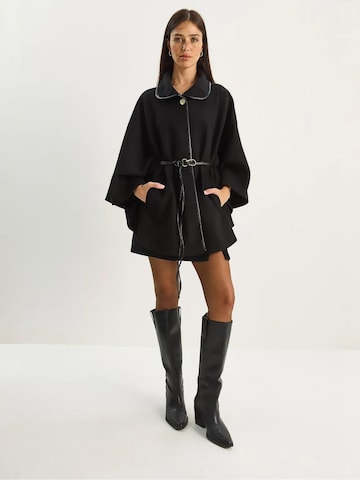 Bianco Lucci Tussenmantel in Zwart