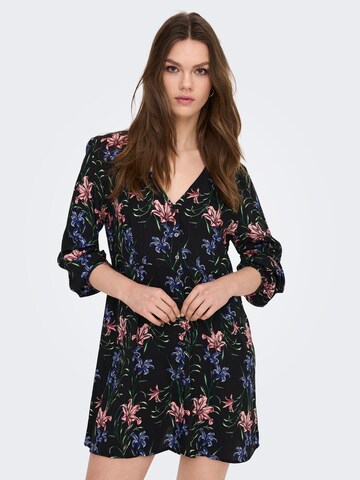 Rochie tip bluză 'Nova Life' de la ONLY pe negru