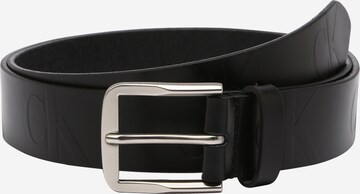 Calvin Klein Jeans Riem in Zwart: voorkant