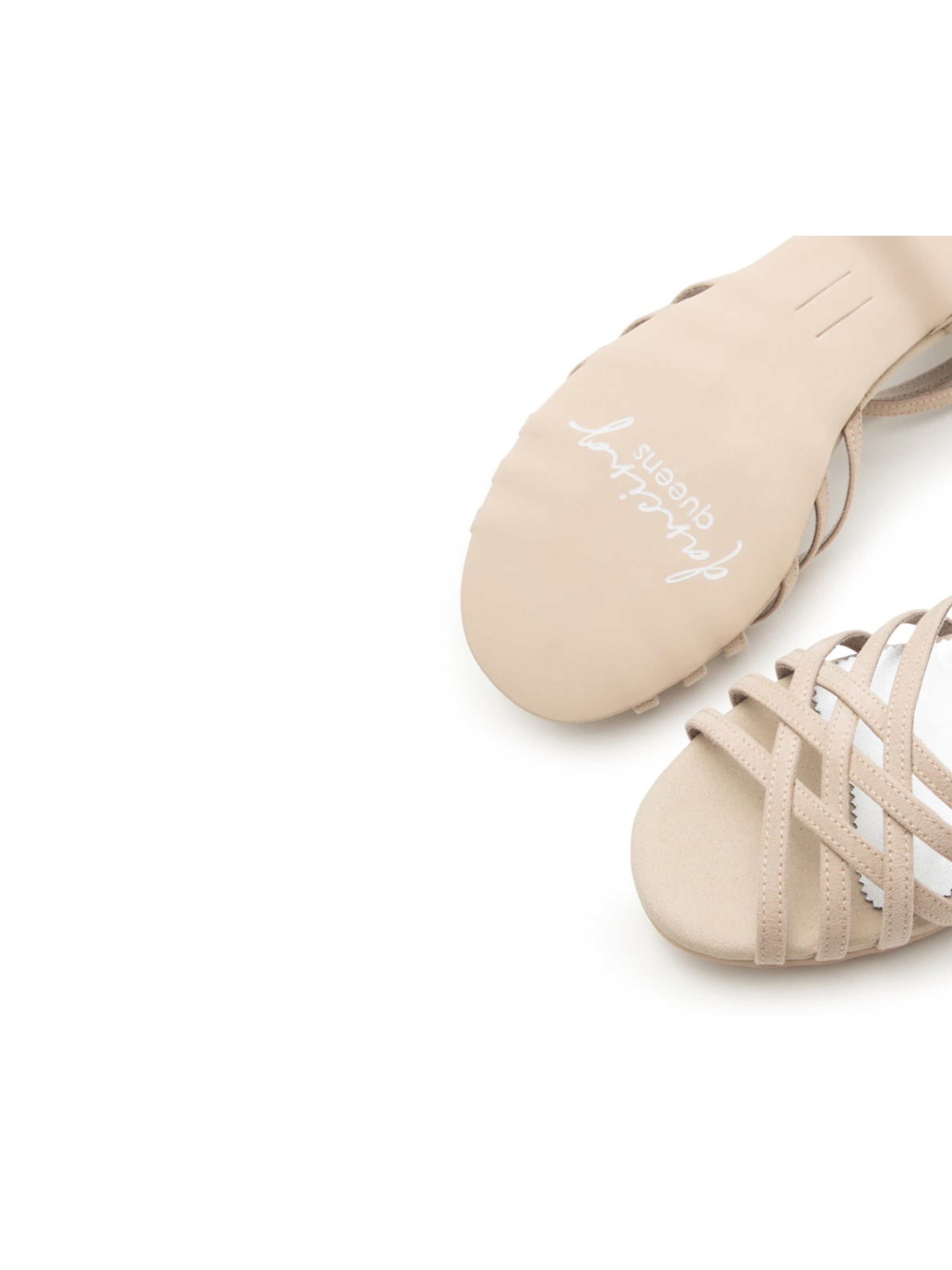 Dancing Queens Sandals 'Joy' in Beige