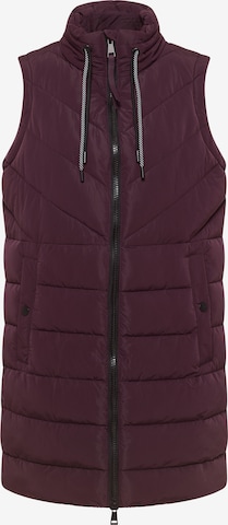 CECIL Weste in Rot: Vorderseite