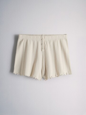 The Set Piżama w kolorze beżowy