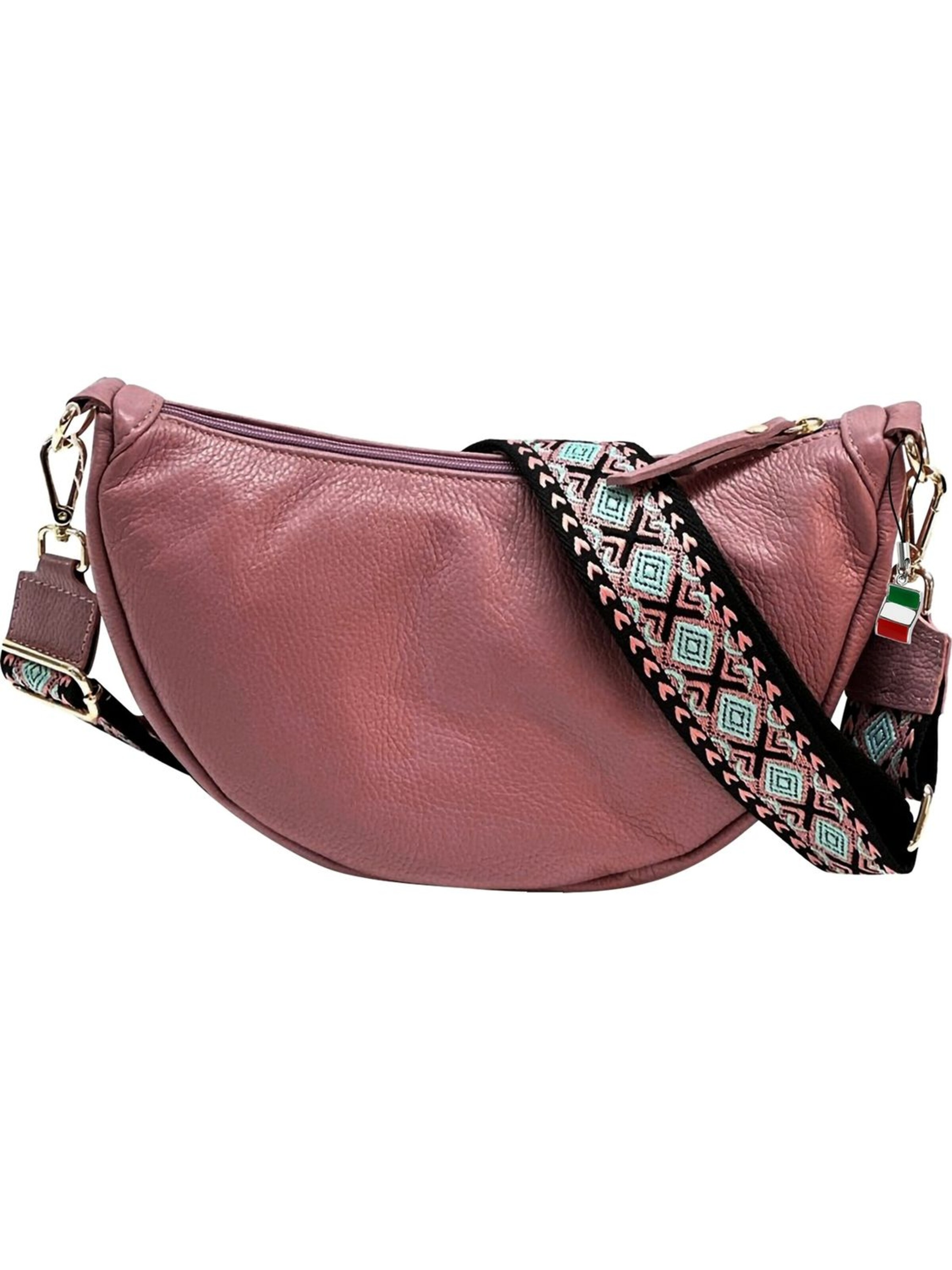 Florence Schoudertas in Roze: voorkant