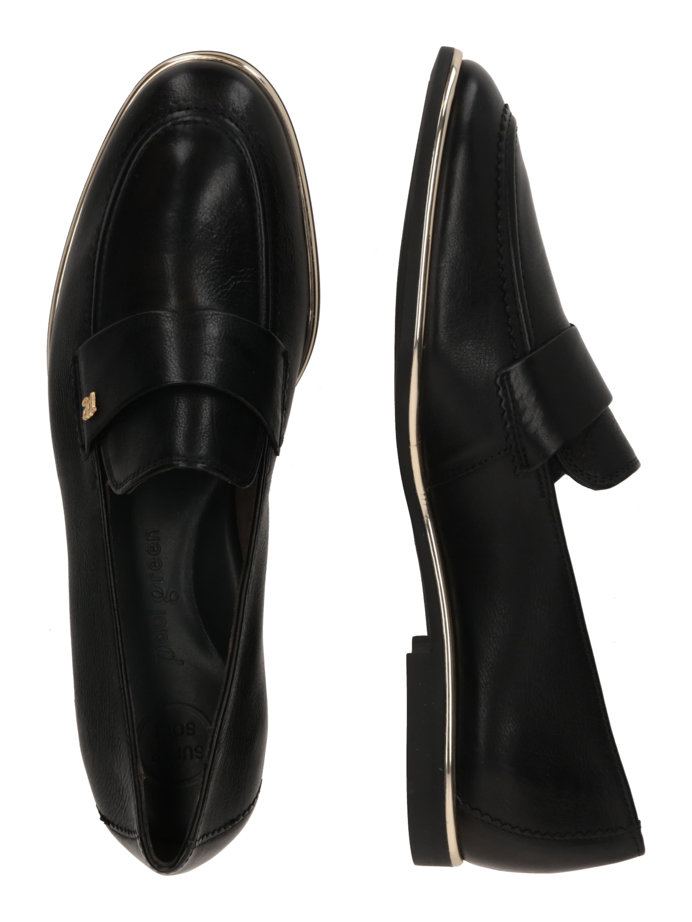 Paul Green Instappers in Zwart