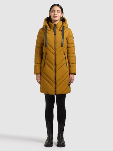 Manteau d’hiver 'Taby2' khujo en jaune