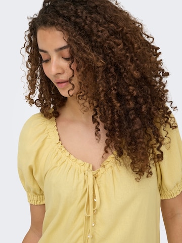 ONLY Jurk 'ONLGoa' in Geel