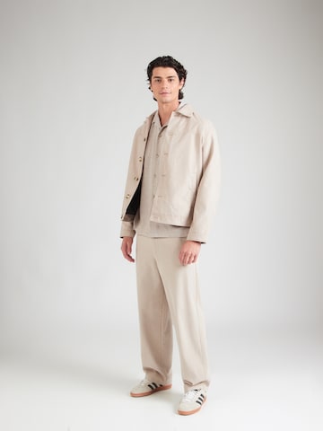 JACK & JONES - Ajuste confortable Camisa 'JJESUMMER' en beige
