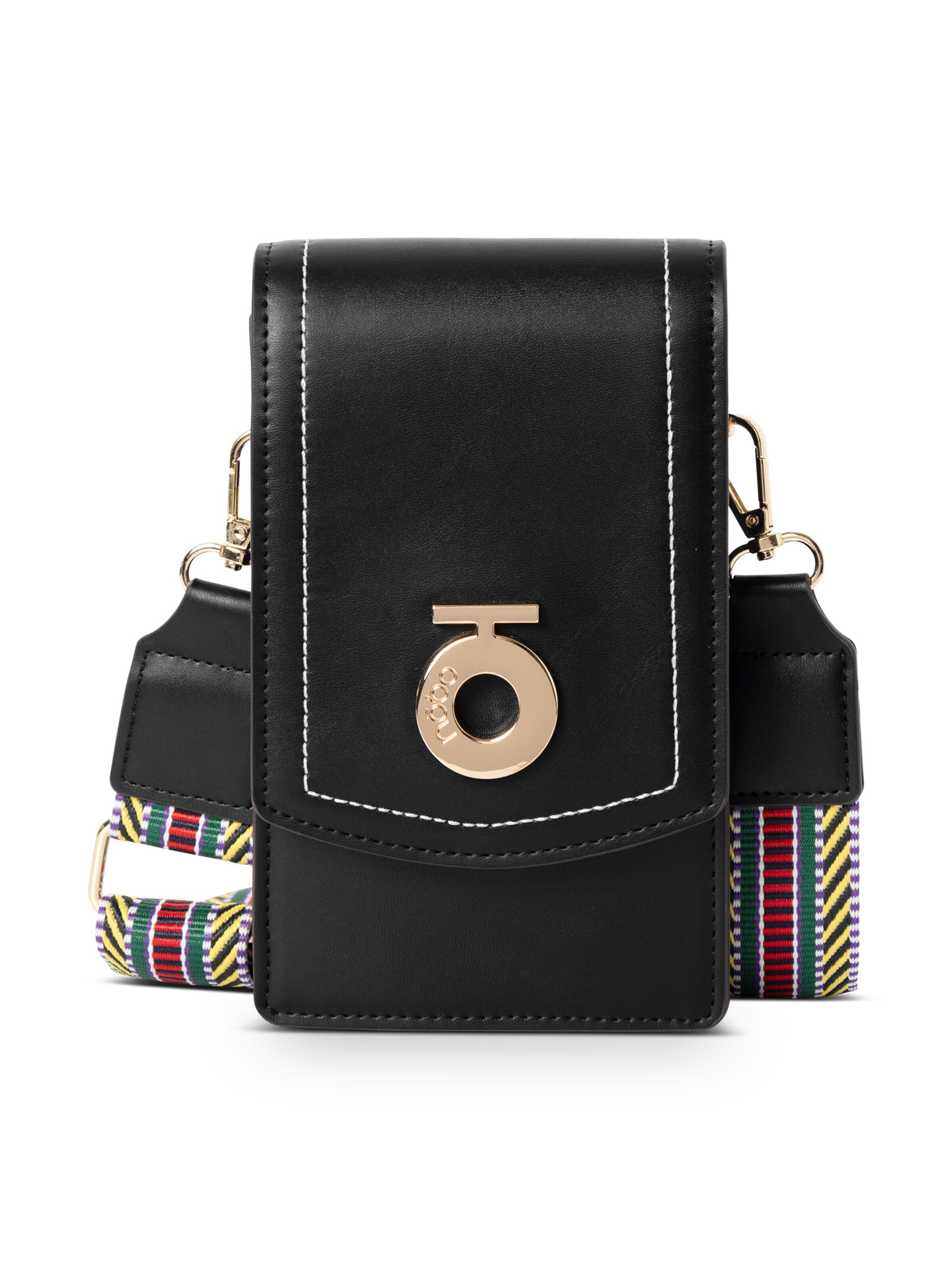 NOBO Tasche 'LILA' in Schwarz: Vorderseite