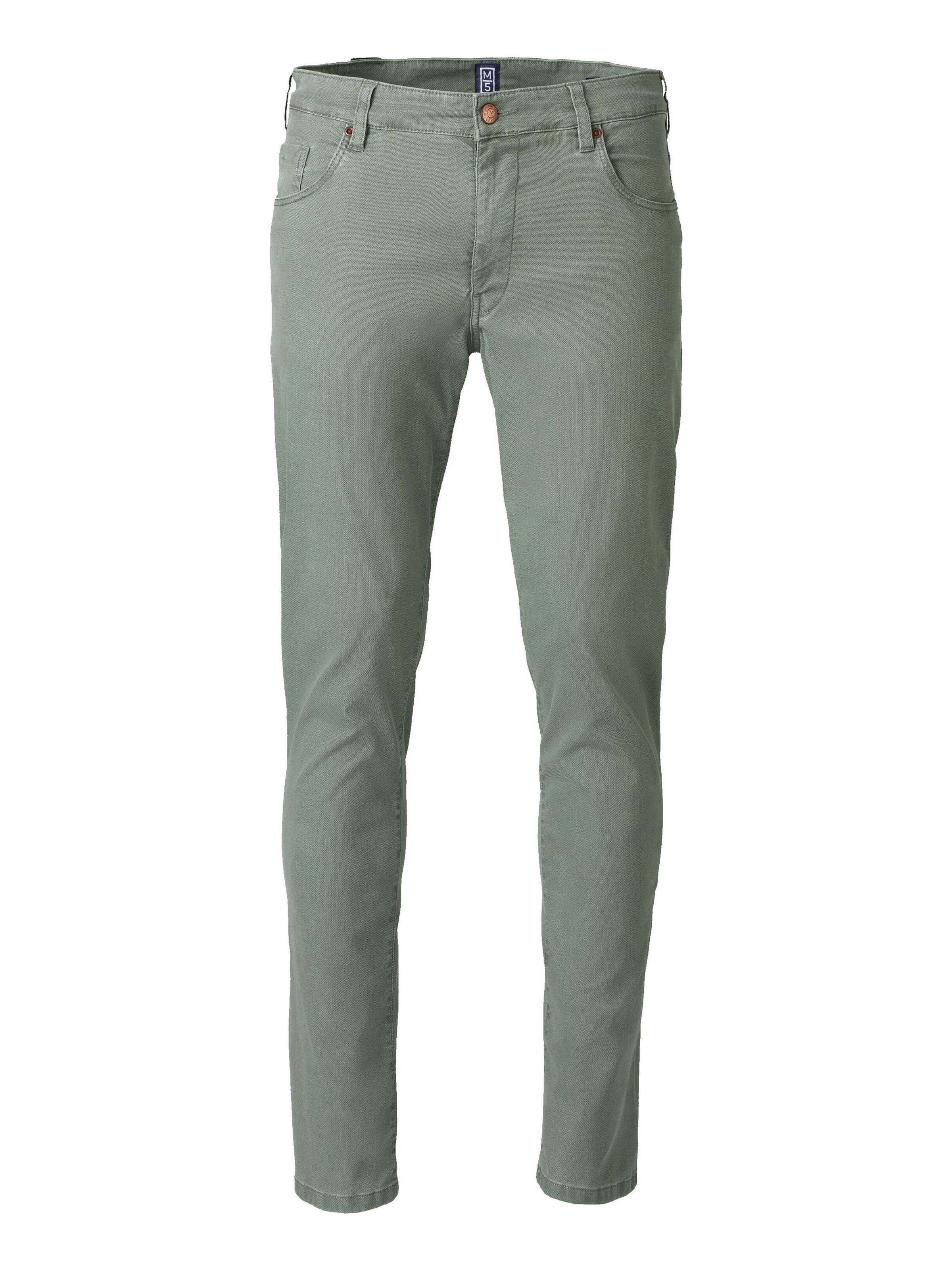 MEYER Jeans '9-6186' in Green: front