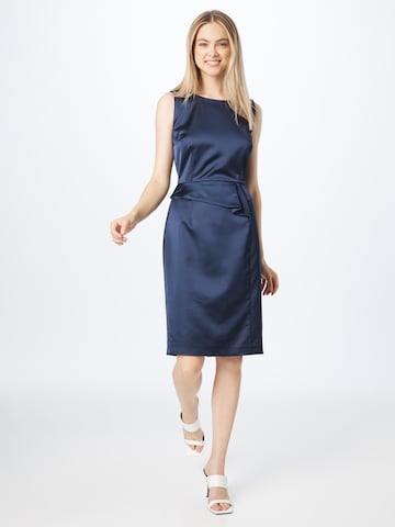 Robe de cocktail SWING en bleu