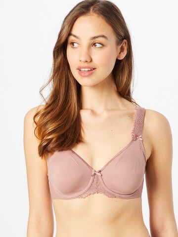 LingaDore T-shirt Bra in Purple: front