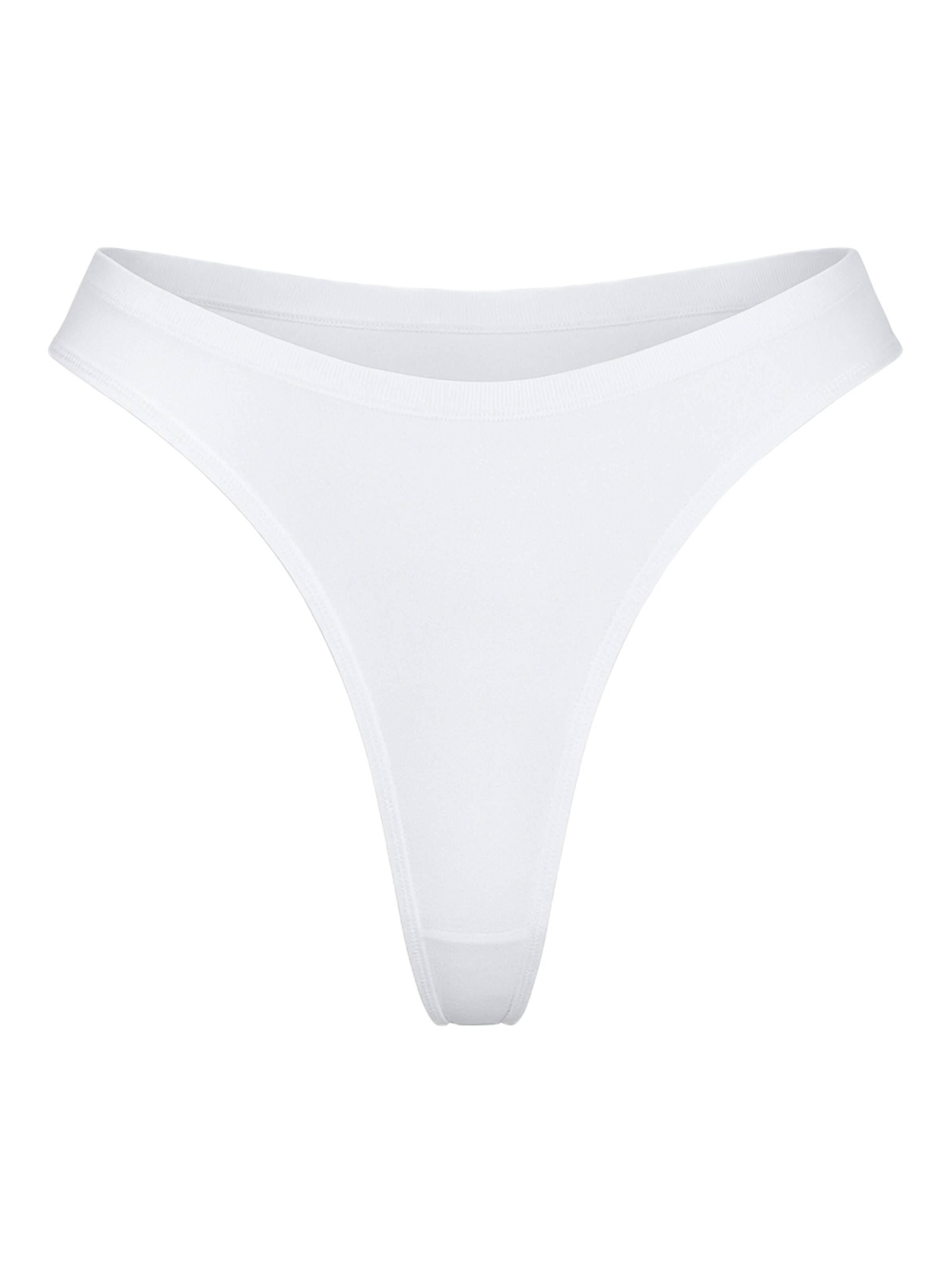 C&City String in Weiß: Vorderseite