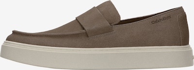 Calvin Klein Trachten-housut värissä taupe, Tuotenäkymä