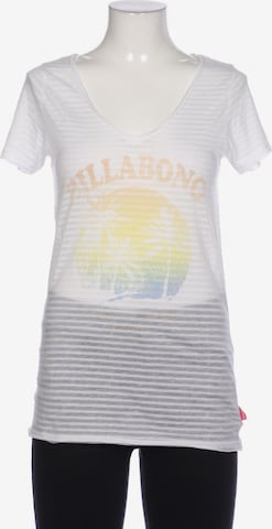 BILLABONG T-Shirt L in Weiß: predná strana