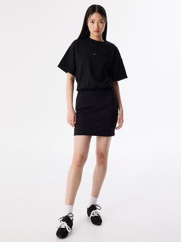 Twist Kleid in Schwarz