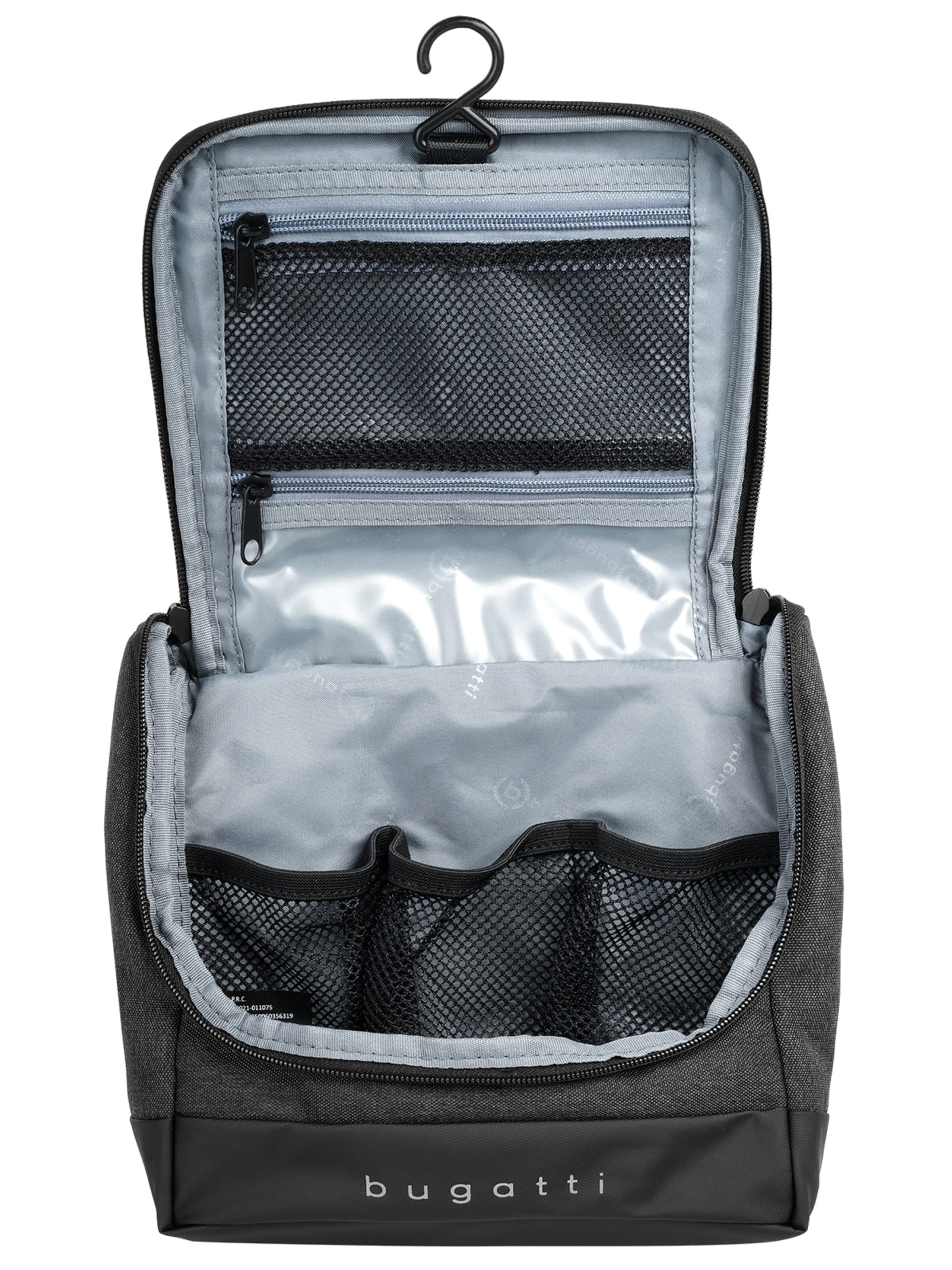 Trousses de toilette 'BUGATTI Kulturtasche' bugatti en noir