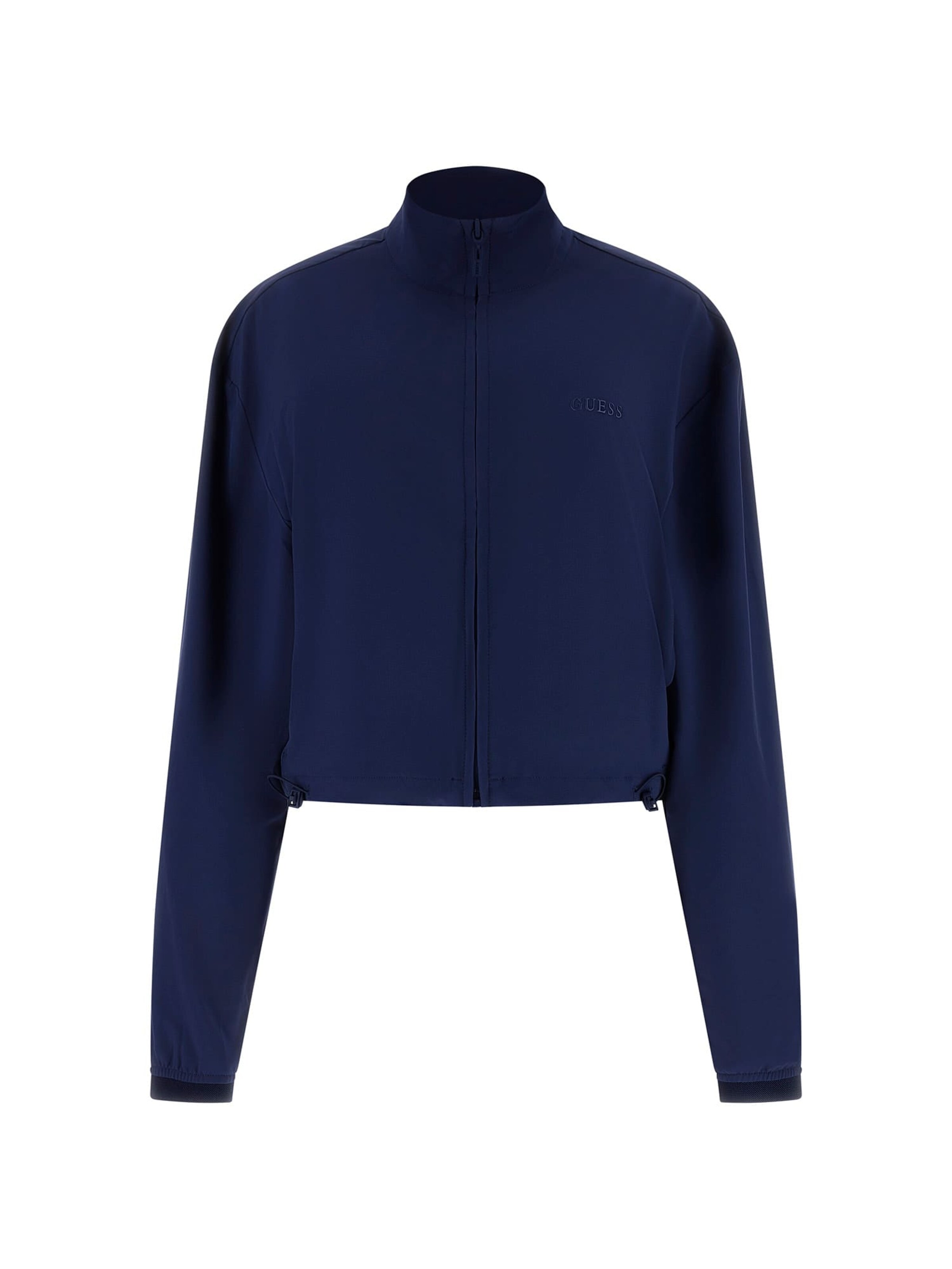 GUESS Sweatjacke in Blau: Vorderseite