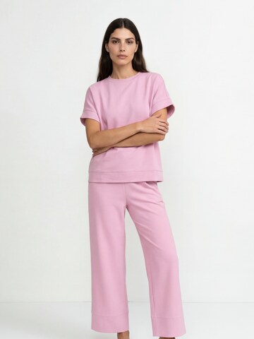 Rich & Royal Voľný strih Nohavice - Ružová: predná strana