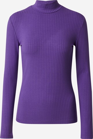 purpurinė EDITED Marškinėliai 'Manon': priekis