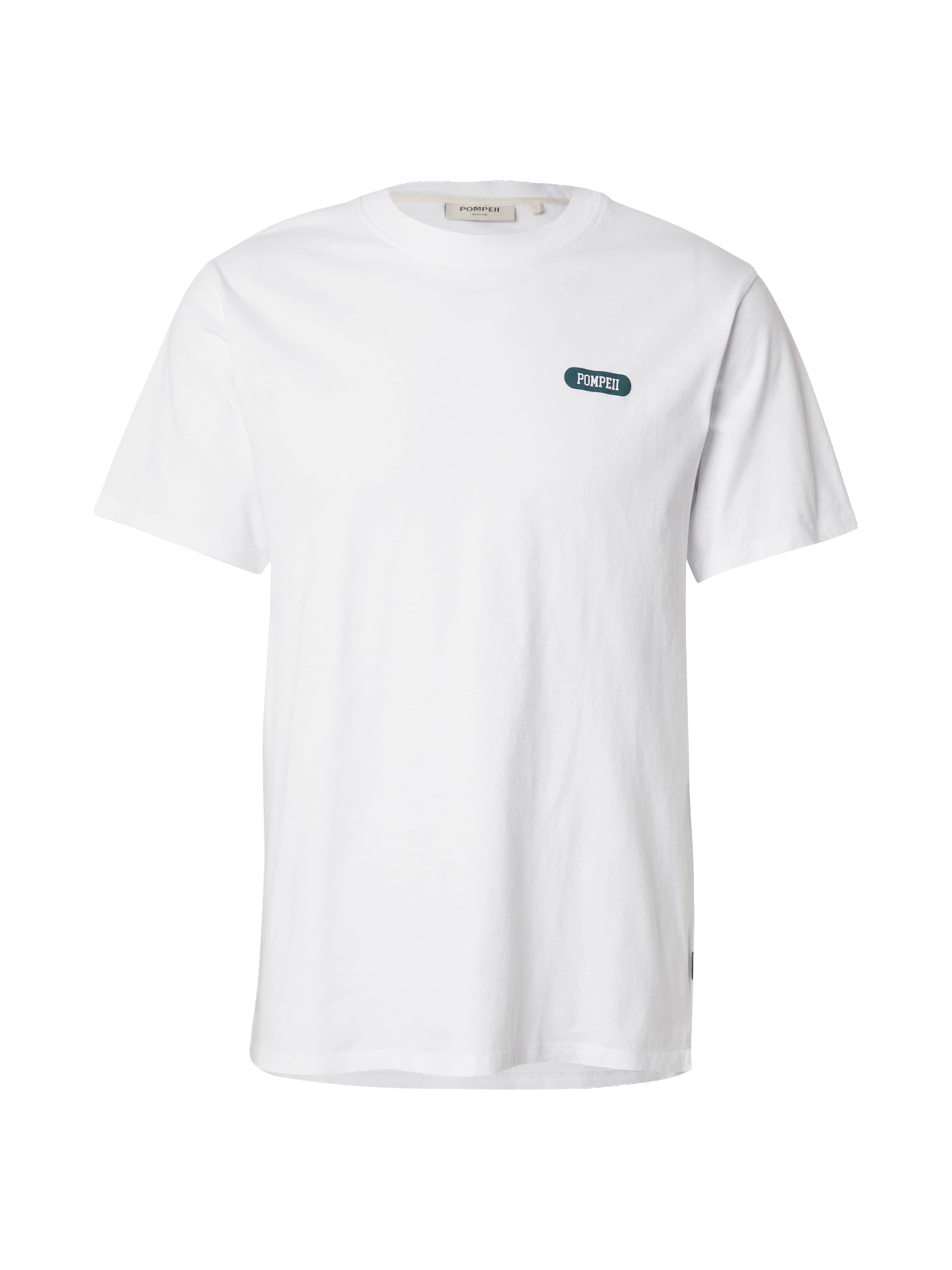 POMPEII Μπλουζάκι 'PROGRAMME' σε λευκό: μπροστά