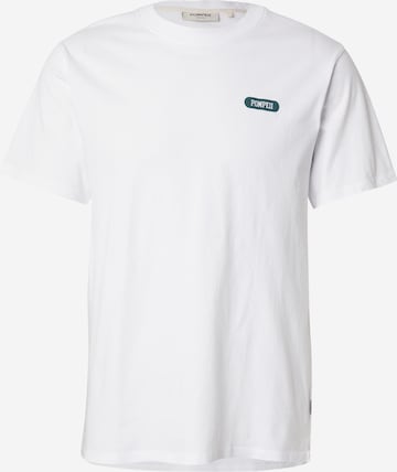 balta POMPEII Marškinėliai 'PROGRAMME': priekis