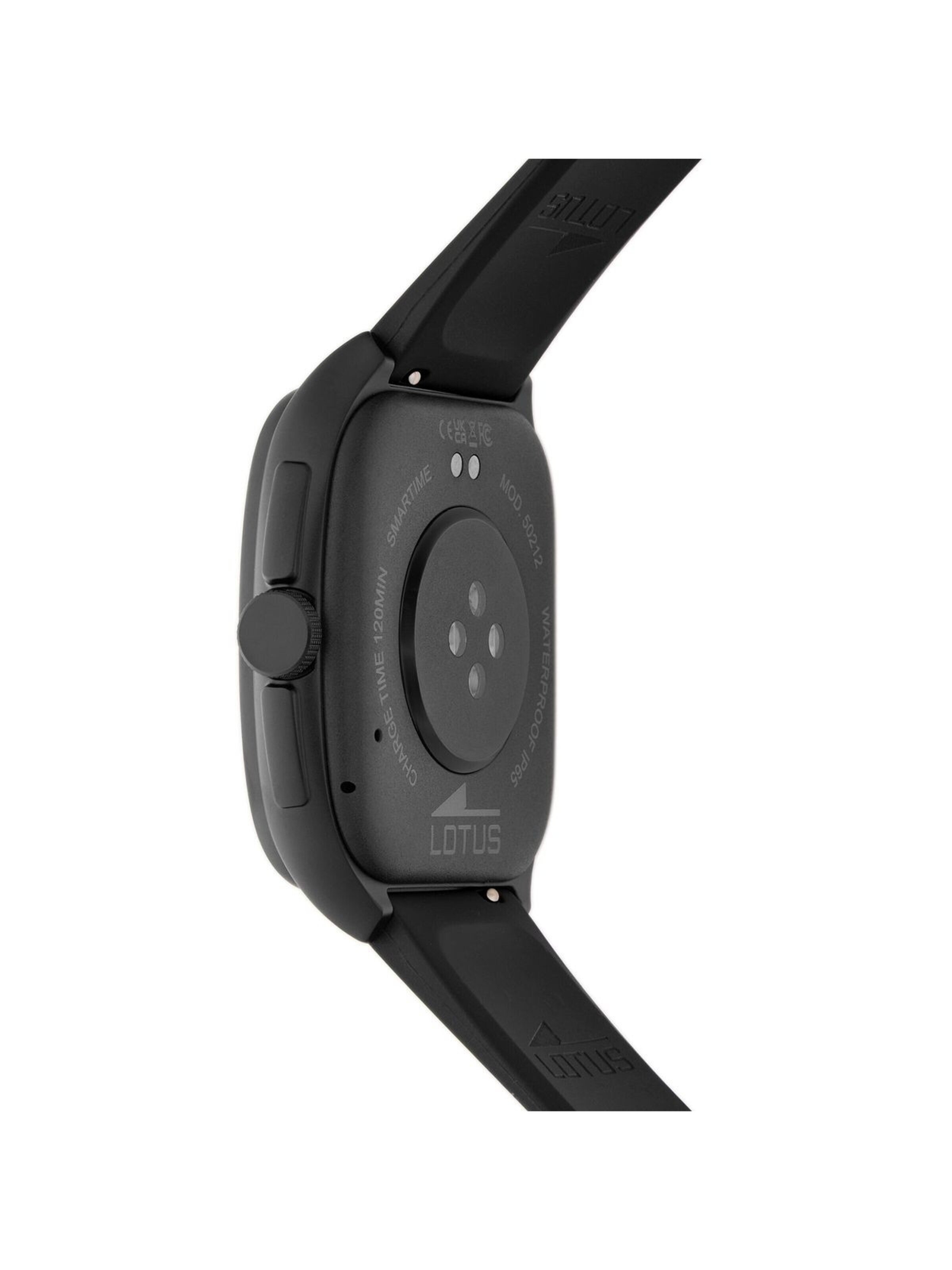Montre digitale Lotus en noir