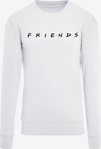 F4NT4STIC Sweatshirt 'Friends' in Wit: voorkant