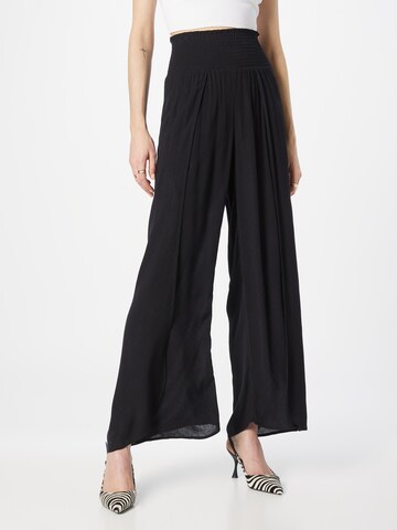 BILLABONG Wide Leg Hose 'WANDERING SOUL 2' in Schwarz: Vorderseite