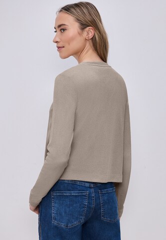 STREET ONE Knit Cardigan 'Nette' in Beige