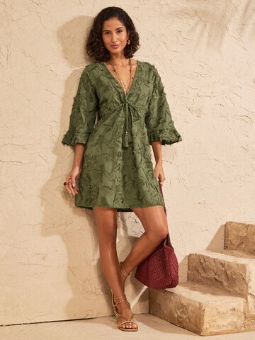 love & roses Strandjurk in Groen