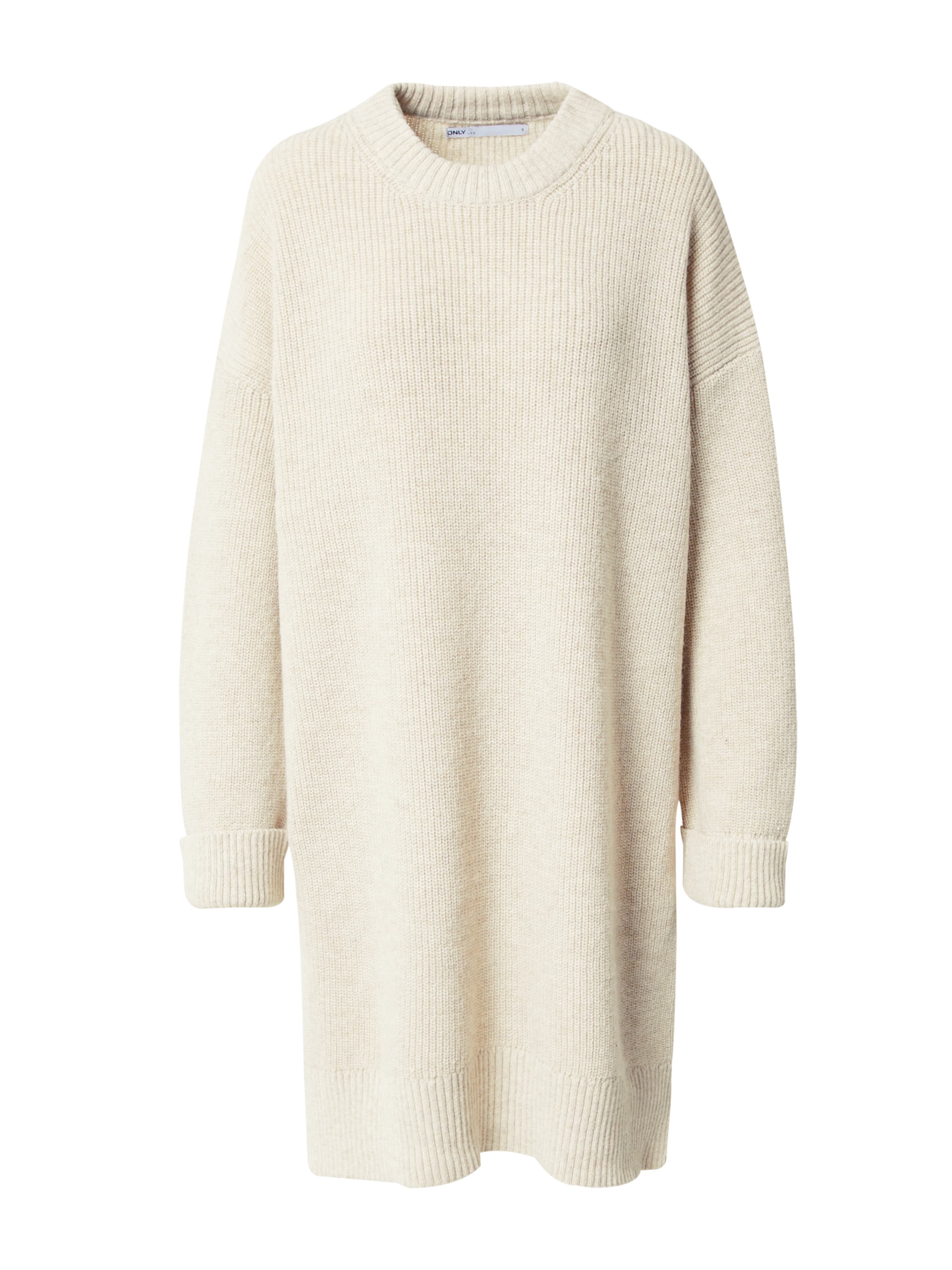 ONLY Úpletové šaty – béžová: přední strana