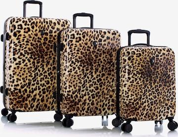 Heys Kofferset 'Black Camo' in Braun: Vorderseite