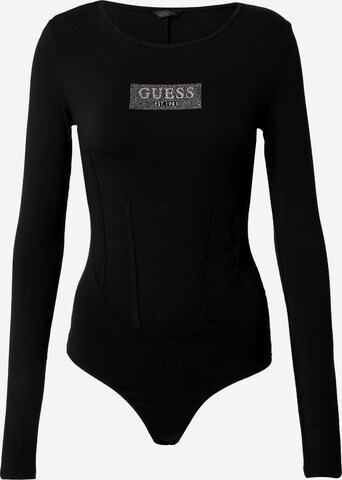 GUESS Shirtbody in Schwarz: predná strana