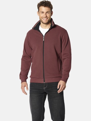BABISTA Sweatvest 'Tomestelli' in Rood: voorkant