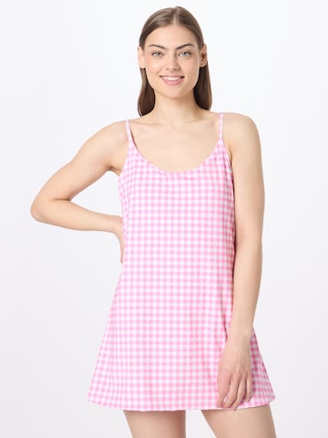 Onzie Sports Dress in Pink: front