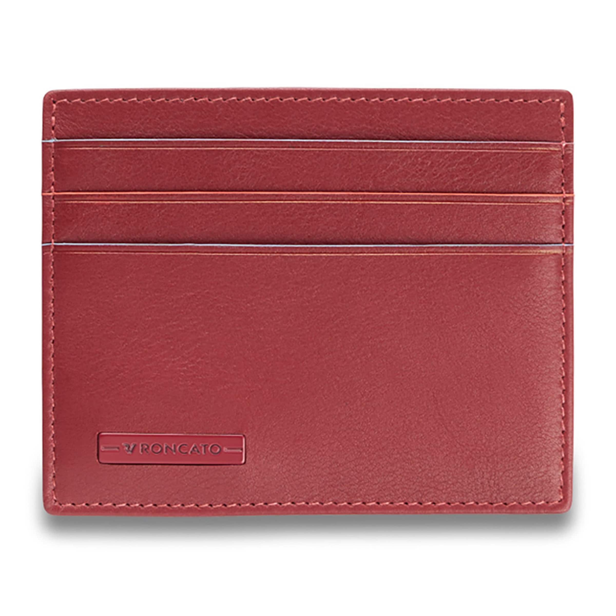 Roncato Etui 'Detroit' in Rot: Vorderseite