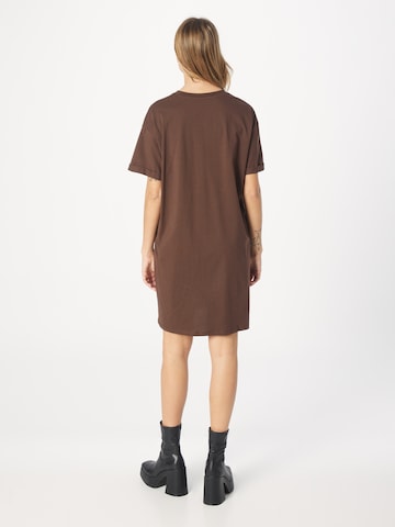 PIECES - Vestido 'RIA' en marrón